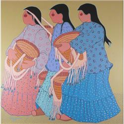 Virginia Stroud  Oil on Canvas 