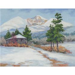 Unsigned, Oil on Board