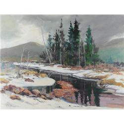 E.E. Hermann, Oil on Canvas