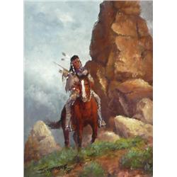 Larry Smothers, Oil on Board 