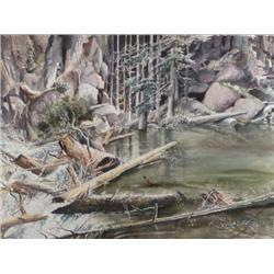 Morton L. Schneider, Watercolor