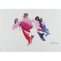 Betty DeMaree, Watercolor 