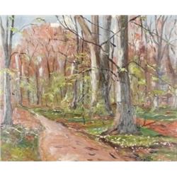 F. Sallenger, Oil on Board