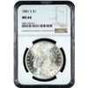 Image 1 : 1881-S Morgan Dollar MS-64 NGC