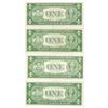 Image 2 : Group of 4. 1935-D, -E, -G, E* $1 Silver Certificates