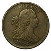 Image 1 : 1804 Draped Bust Half Cent Stemless Plain 4