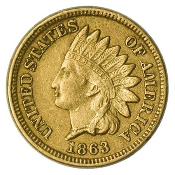 1863 Indian Head Cent