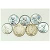 Image 1 : Lot of 7 Coins. 5 1943 Steel Cents, 1907 & 1911 V Nickel