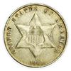 Image 1 : 1860 Silver Three Cents