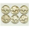 Image 2 : Group of 6 Buffalo Nickels 1918-1926