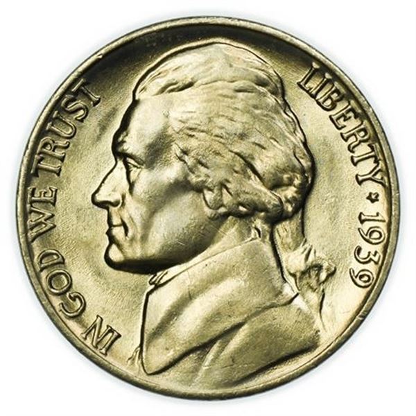 1939 Jefferson Nickel