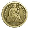 Image 1 : 1857 Seated Liberty Dime