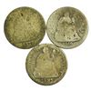 Image 1 : Group of 3 Seated Liberty Dimes 1856, 1877, 1887