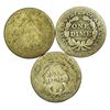 Image 2 : Group of 3 Seated Liberty Dimes 1856, 1877, 1887