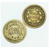 Image 2 : Pair of Dimes. 1858 Seated Liberty Dime & 1908-O Barber Dime