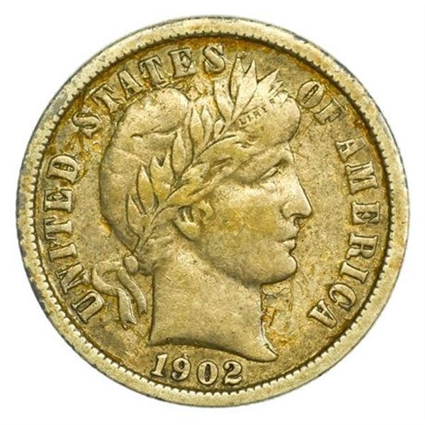 1902-O Barber Dime