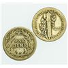 Image 2 : Pair of Dimes 1913 Barber & 1916 Mercury Dime