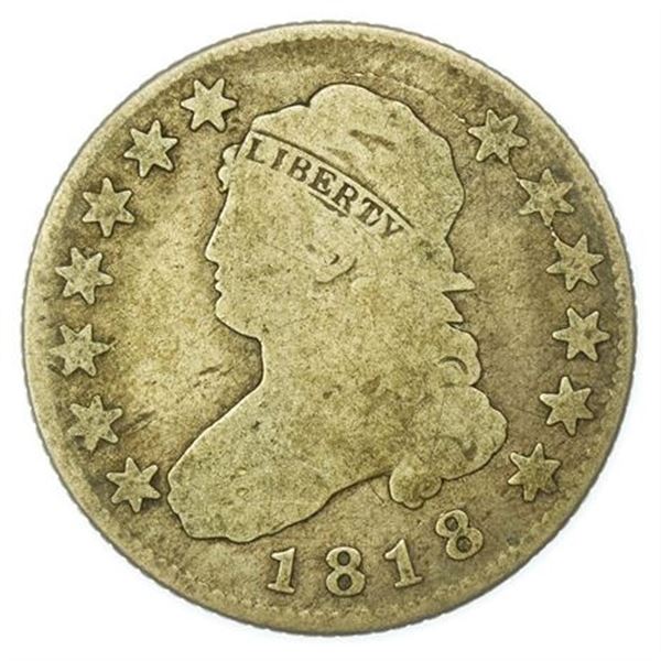 1818 Capped Bust Quarter