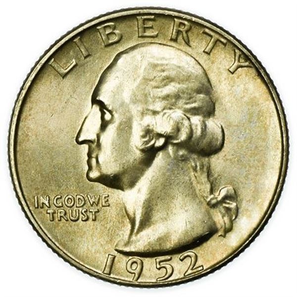 1952-D Washington Quarter