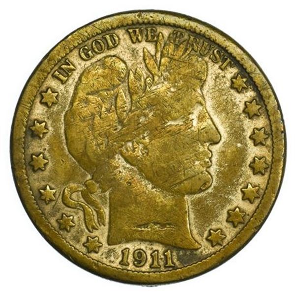 1911 Barber Half Dollar