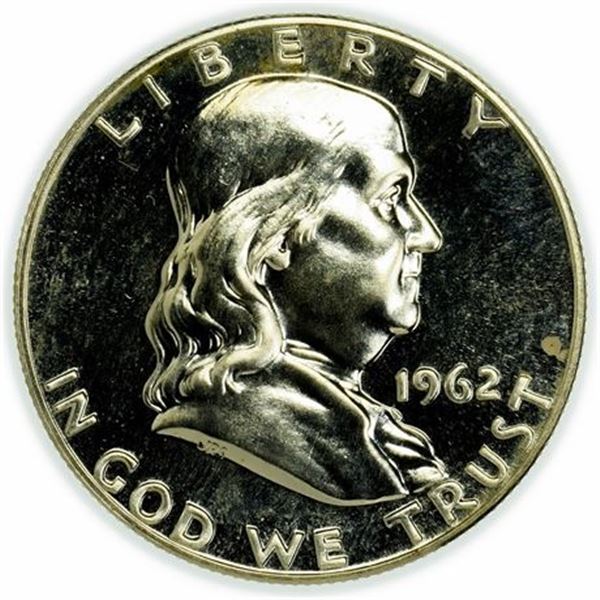 1962 Proof Franklin Half Dollar
