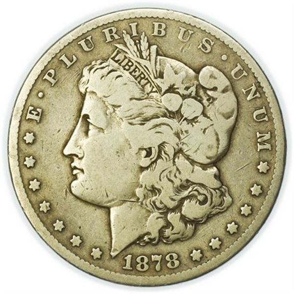1878-CC Morgan Dollar