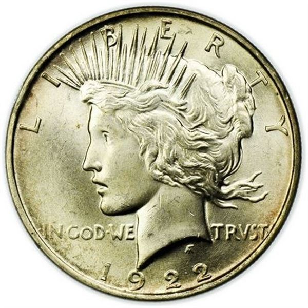 1922-D Peace Dollar