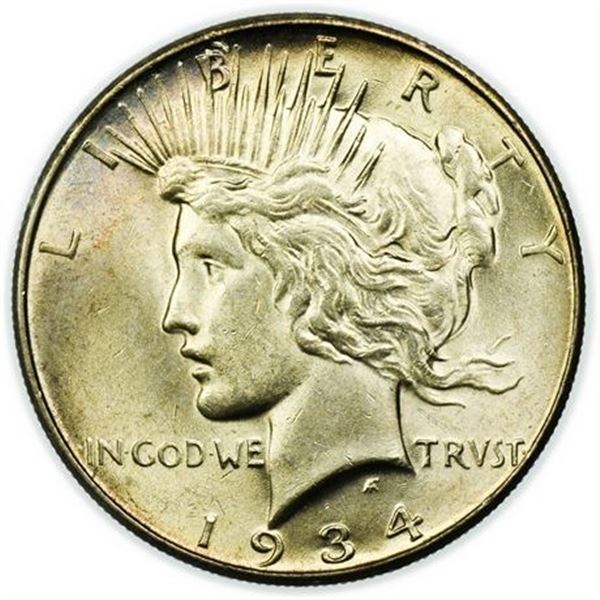 1934-D Peace Dollar