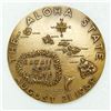 Image 1 : MACO 1959 Hawaii Statehood Medal ~2.5" diameter