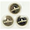 Image 2 : Lot of 3 1989-S Proof Bicentennial Congress Halves