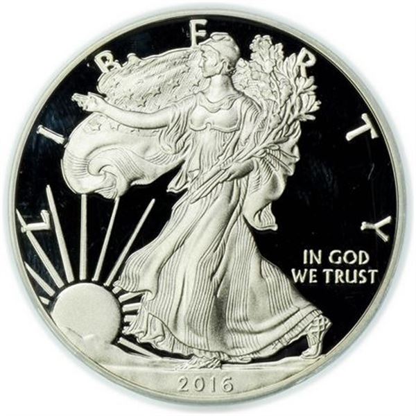 2016-W Proof Silver Eagle ICQ PR-69 DCAM