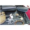 Image 2 : Tray of Sunglass Cases, Clips, Bead Bracelet  & More