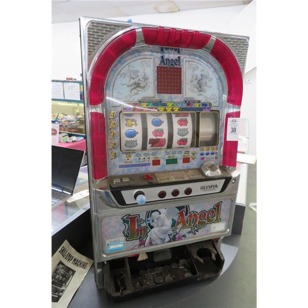 Olympia Token Operated Slot Machine Game