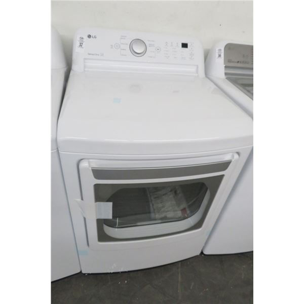 New LG White Electric Sensor Dry Dryer - Dented