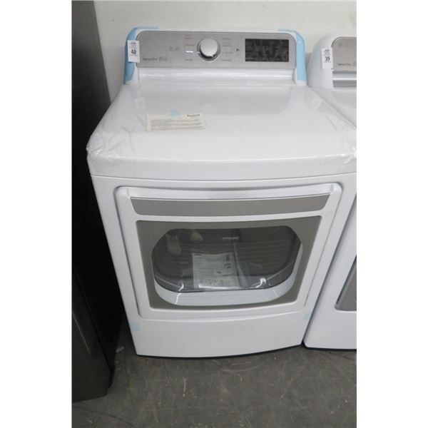 New LG White Sensor Dry Electric Dryer