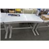 Image 1 : White Tresanti Adjustable Table w/Wireless Charger