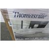 Image 2 : Thomasville White Fabric 8 Pc. Modular Sectional