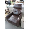 Image 1 : Brown Leather Recliner