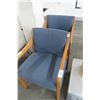 Image 1 : Blue Fabric Armchairs (2)