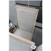 Image 2 : Grey Fabric Side Chairs (2)