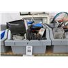 Image 2 : Shelf Lot of Monitors, Component Tape, Solders & Cords