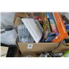 Image 2 : Shelf Lot of Speakers, Smart Plugs, Lights & Tools