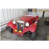 Image 1 : 1952 MGTD/70's VW Replica Red/Tan Vinyl, Incomplete Project, No Title - Parts Only
