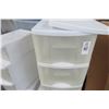 Image 2 : 8-Plastic Storage Bins - 8 X $