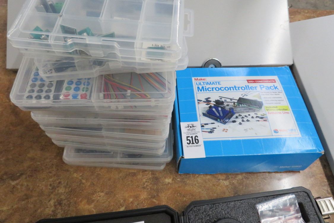 Microcontroller Packing Microcontroller Pack & Wiring Hardware - Bay Area Auction Services