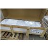 Image 1 : 5' Marble Double Vanity Sink