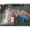 Image 1 : Asst. Husky Pliers, Ratchets, Hex Torque, Hex Keys