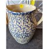 Image 2 : Roseville Spongeware, Milk/Water Pitcher