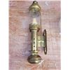 Image 2 : VG Coal Oil Lamp & Brass Wall Mount Candle Holder