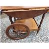 Image 2 : 1970's Tea Cart 28" Tall x 28" Diameter Top